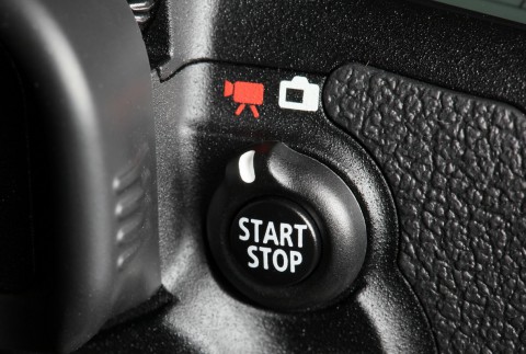 Canon EOS 7D - Movie-Knopf